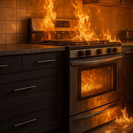 >Küchenbrand in Saarlouis und Geruchsentfernung -  Schneider hilft