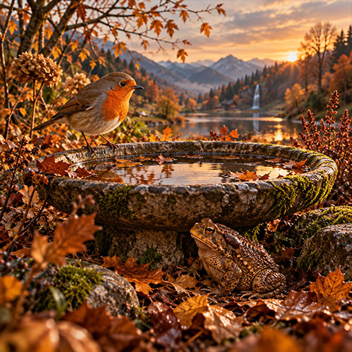Vogeltränke